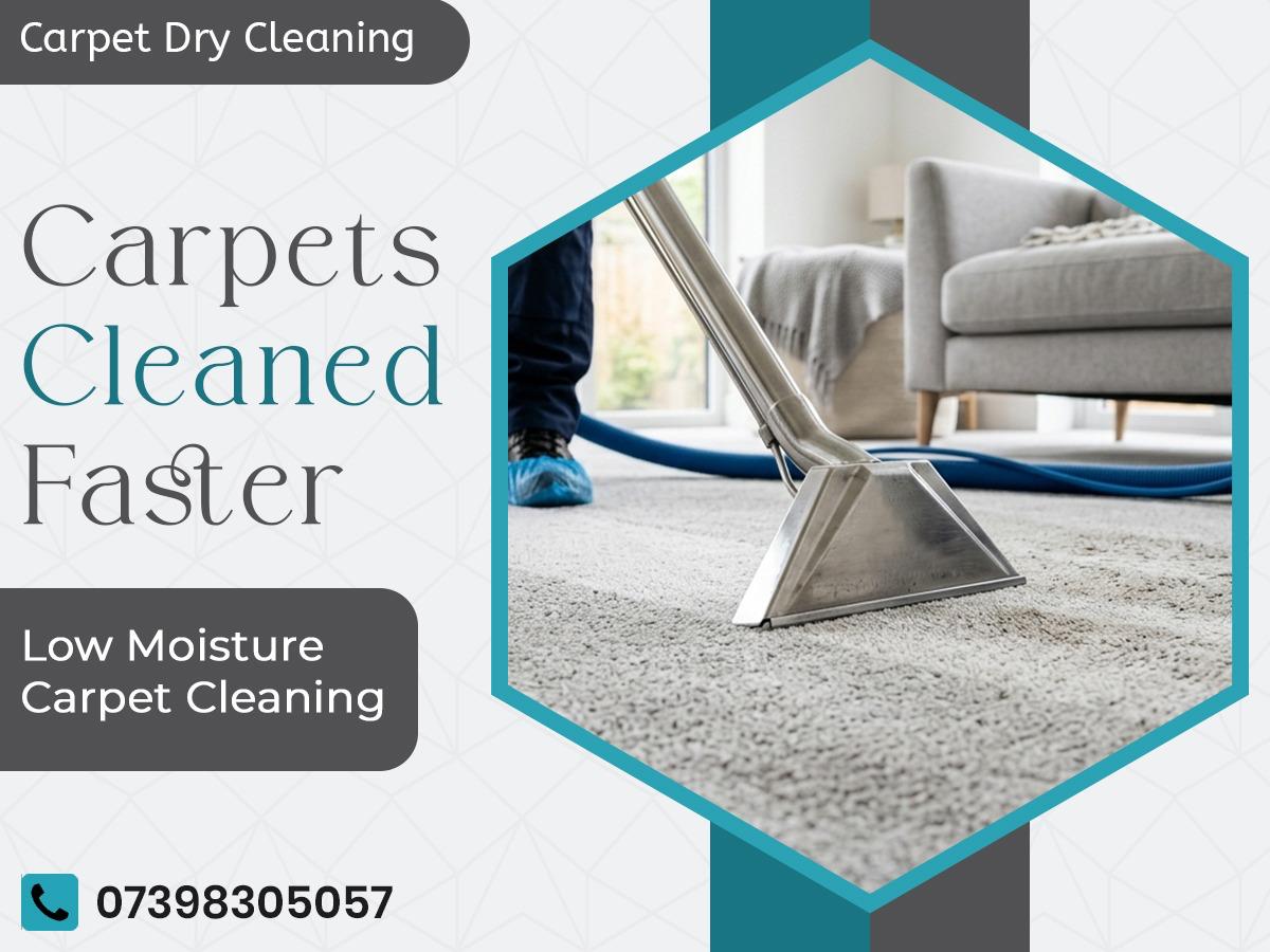 Low moisture carpet cleaning results, Greater Manchester